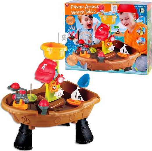 PlayGo mesa de agua Ataque pirata – set de 22 piezas