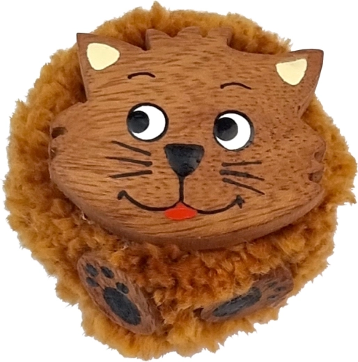 2Kids Toys imán de madera con pompón – gato