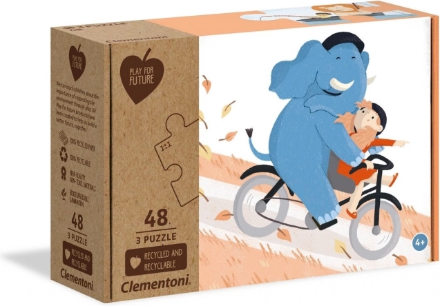 Clementoni Play For Future puzzle sé mi amigo