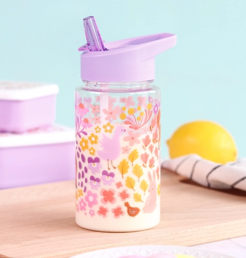 Botella infantil para beber Jardín de flores