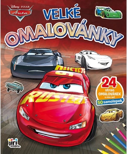 Grandes libros para colorear Autos