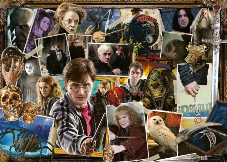 Harry Potter: puzzle de Voldemort de 1000 piezas