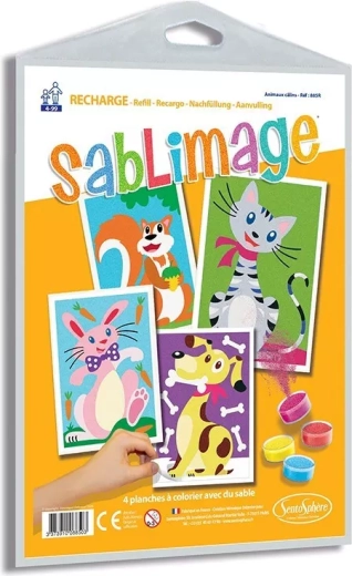 Sentosphere set de imágenes Sablimage: cuadros de arena animales