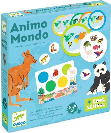 DJECO Juego de mesa Animo Mondo
