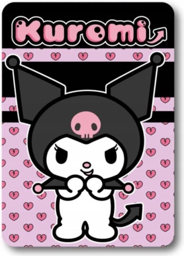 Manta de forro polar Kuromi - 1 unidad
