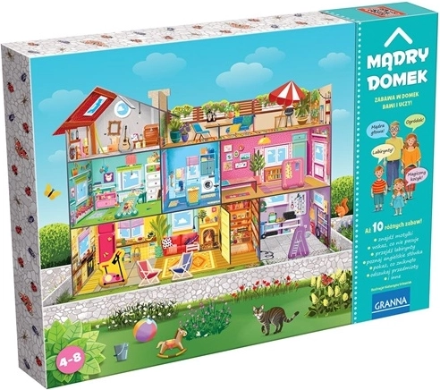 Granna La casa inteligente, juego educativo con casita 3D