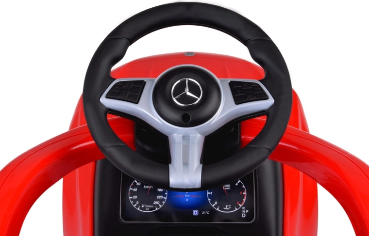 Diversión como en un coche: sonidos y volante