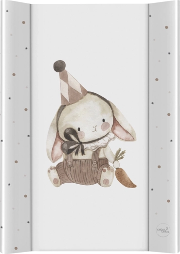 Ceba Baby cambiador ultraligero con tabla rígida 50 × 70 cm Clown Bunny