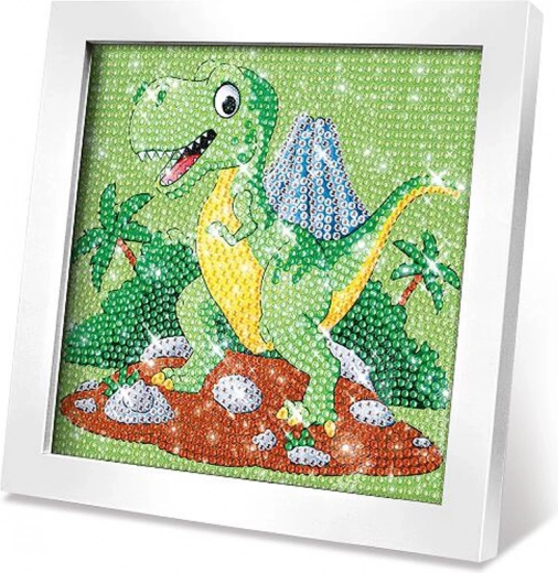 Set creativo – cuadro con piedrecitas dinosaurio