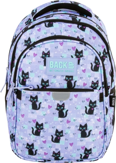 Mochila de 3 compartimentos con espalda ergonómica