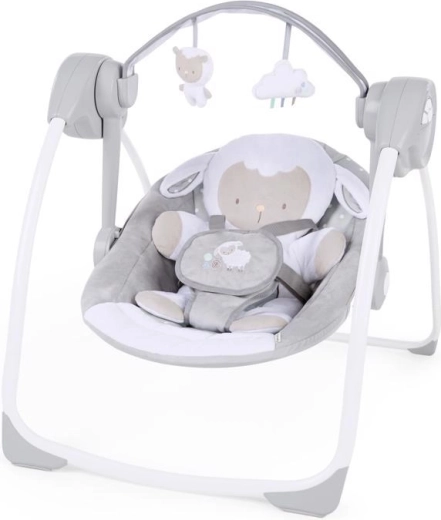 Columpio con melodías Ingenuity Cuddle Lamb