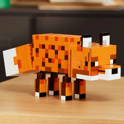 Detalles llamativos como en el juego MINECRAFT