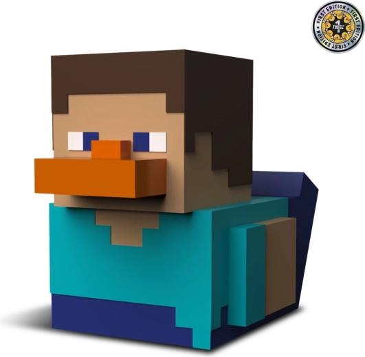 Patito coleccionable Minecraft Steve