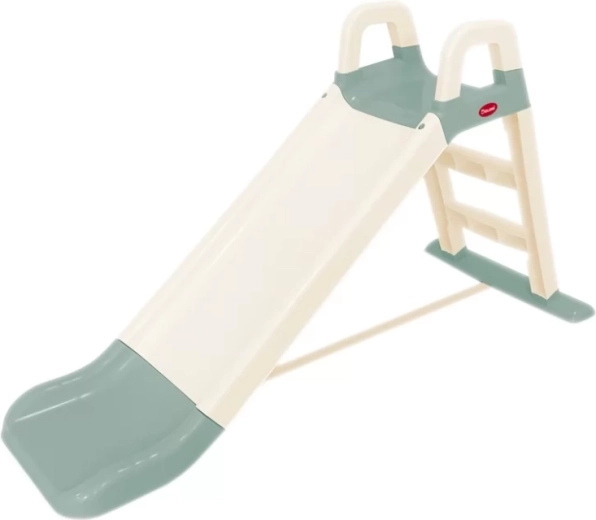 Tobogán infantil 140 cm beige-verde DOLONI