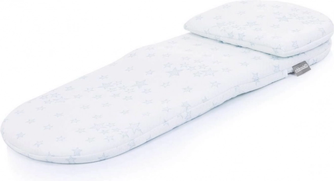 Chipolino colchón para cochecito Blue Stars