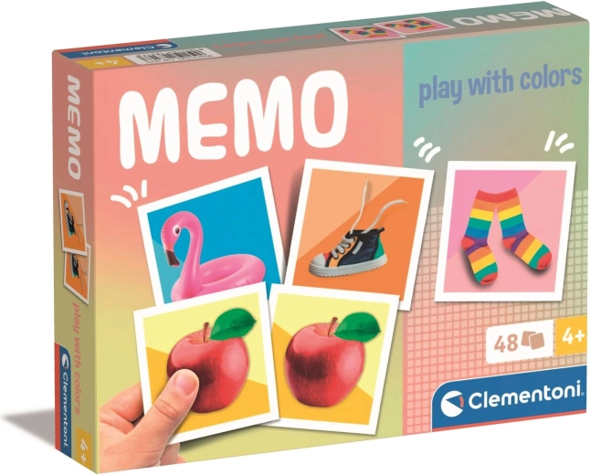 Juego de memoria Memo colores CLEMENTONI