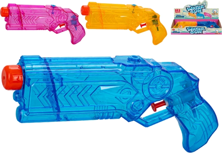 Pistola de agua de 23 cm – juguete compacto y colorido para niños