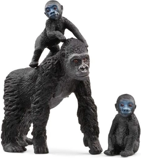 Schleich familia de gorilas Wild Life