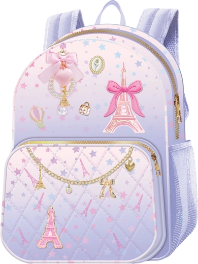 Mochila infantil deluxe Paris – noche estrellada