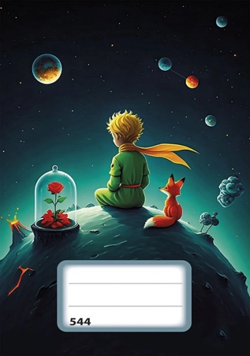 Cuaderno A5 rayado 40 hojas El Principito