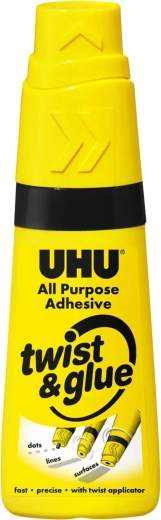 Pegamento para papel UHU Twist&Glue 35 ml