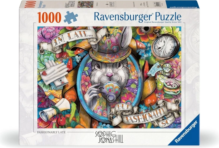 Puzzle Ravensburger Pozdě, ale stylově 1000 piezas