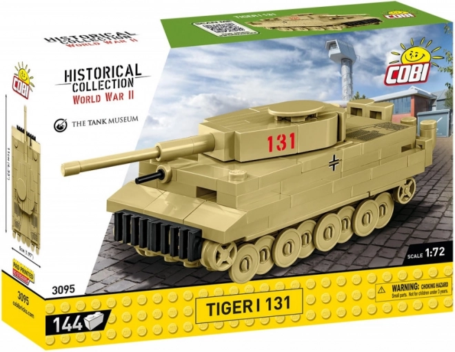 Modelo de tanque Tiger I 131 de bloques COBI