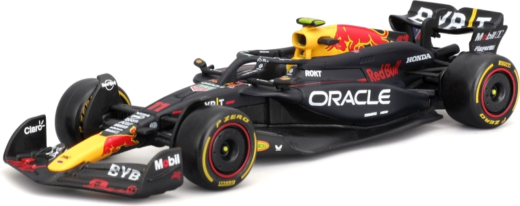 Bburago 1:43 red bull racing rb20 2024 sergio pérez – modelo metálico f1