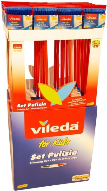 Set de escoba de mano con recogedor Vileda