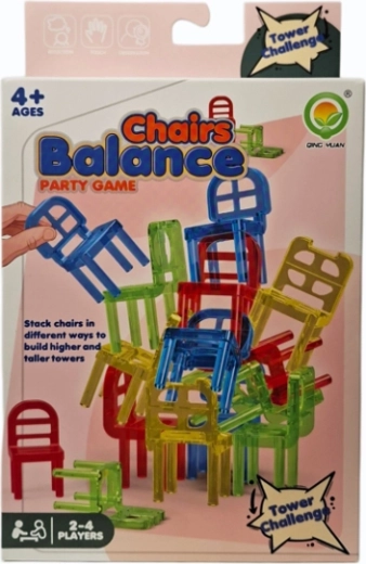Sillitas en caja – juego de destreza - 1 unidad