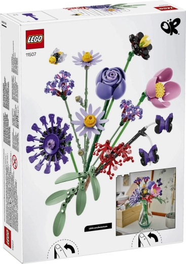 11 flores en colores característicos