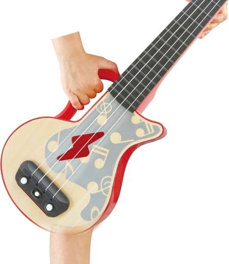 Ukelele ligero con asa
