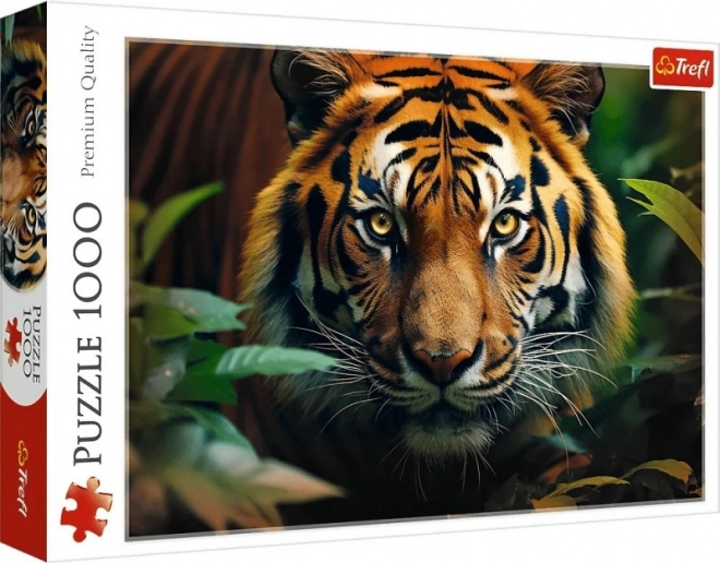 Puzzle de 1000 piezas – tigre salvaje