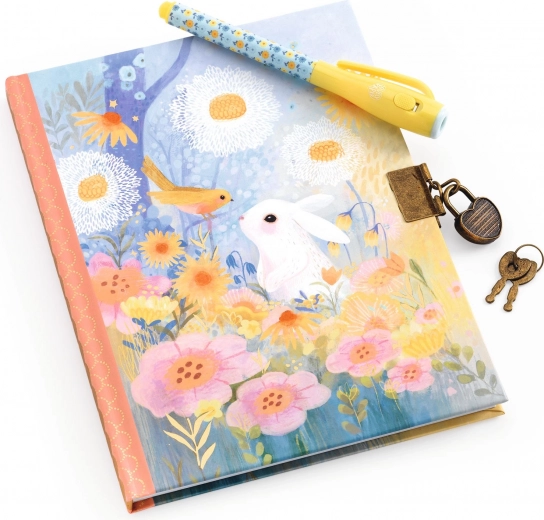 Diario secreto con bolígrafo mágico Kendra de Djeco