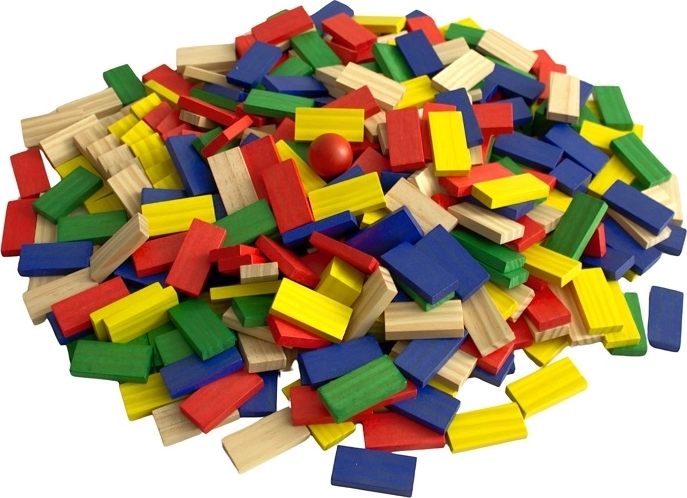 800 piezas de colores para construcciones infinitas