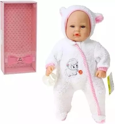 Muñeca bebé con pelele de 40 cm