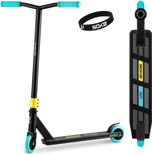 Patinete freestyle SOKE Go! amarillo-azul
