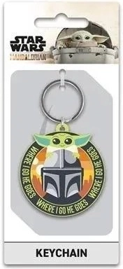 Llavero de goma Mandalorian - Where I Go