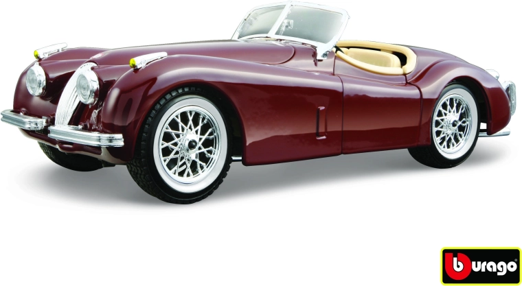 BBU Jaguar XK120 Roadster a escala 1:24 verde