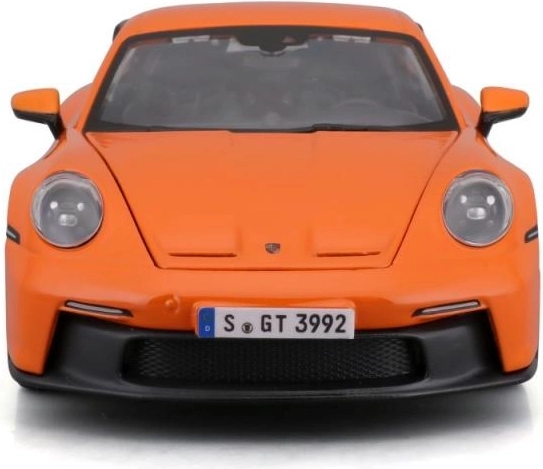 Cochecito metálico BBURAGO 1:24 PORSCHE 911 GT3 naranja