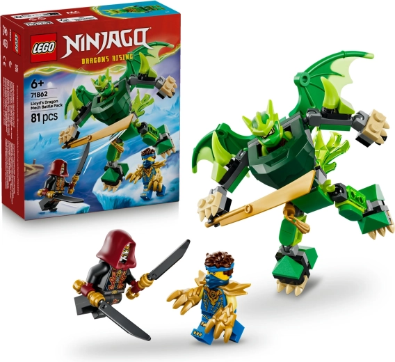 LEGO NINJAGO Mecha dragón de Lloyd: set de combate
