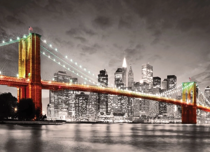 EUROGRAPHICS Puzzle Puente de Brooklyn en Nueva York - 1000 piezas