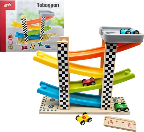 pista de coches para niños 3+