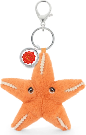 Llavero colgante de peluche para bolso: estrella de mar 12 cm