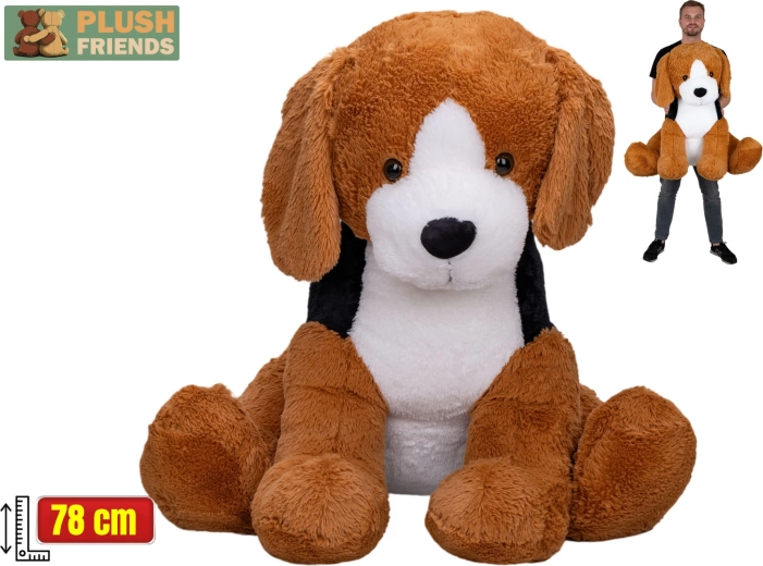 Plush Friends perro de peluche 78 cm