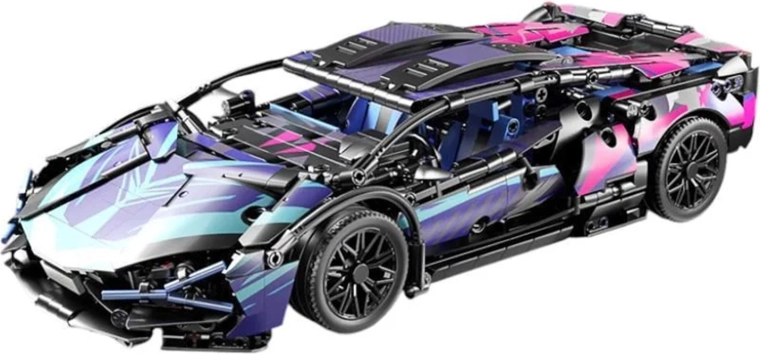 Kit de construcción coche deportivo 1:14, 1280 piezas