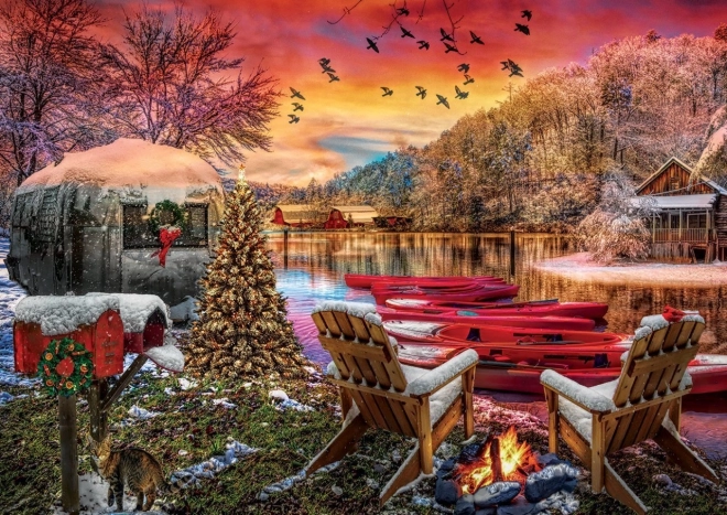 Puzzle ART PUZZLE Campamento 2000 piezas