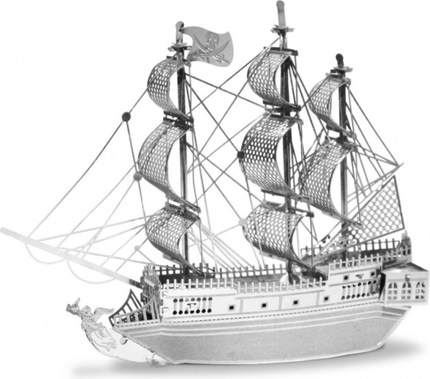 Modelo metálico 3D de barco Black Pearl (perla negra) – METAL EARTH