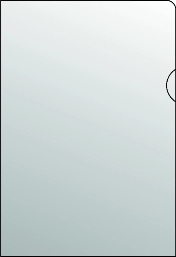 Funda transparente para documentos A4 de polipropileno