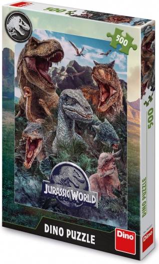 Puzzle Jurassic World de 500 piezas